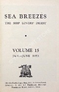 Book cover of Sea Breezes by BONWICK, George (ed.)